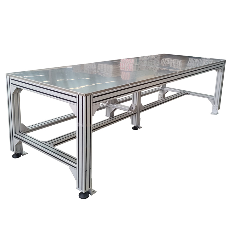 Producent niestandardowy stołu warsztatowego Ciężki, przemysłowy stół warsztatowy z profilem aluminiowym