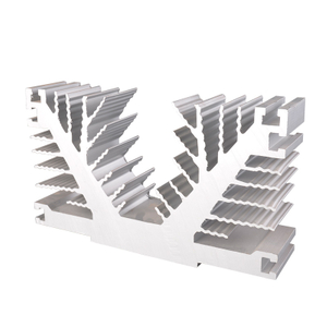 Dostosowane aluminiowe radiatory do wytłaczania radiatorów